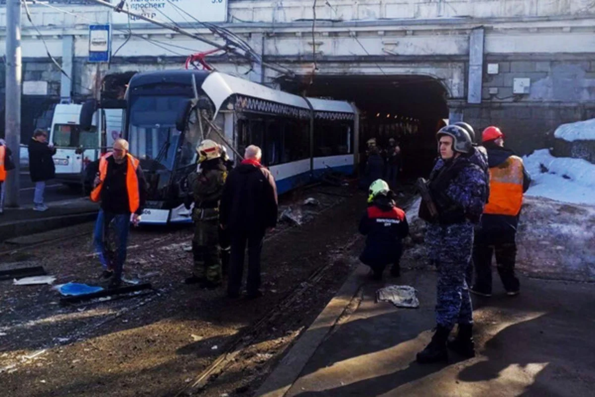 Moskvada iki tramvay toqquşdu: 20-dən çox xəsarət alan var