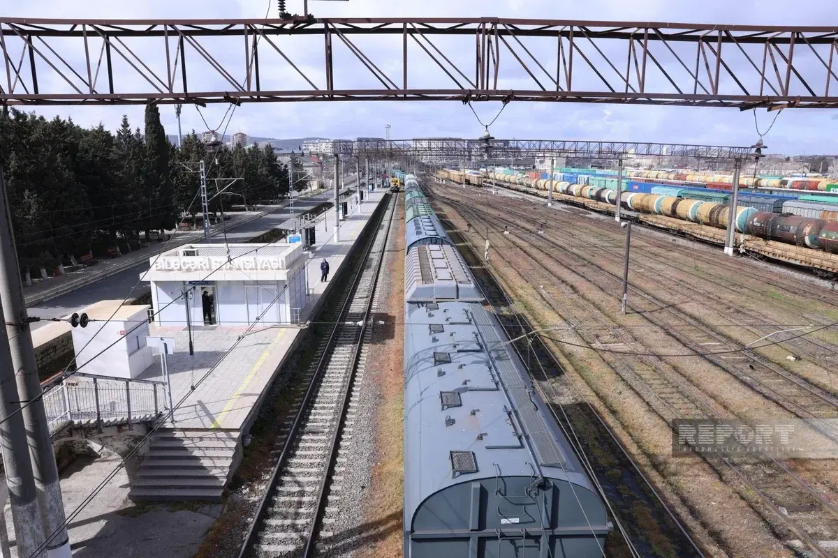 Ermənistana göndərilən Rusiya taxılı Biləcəridən yola salınıb