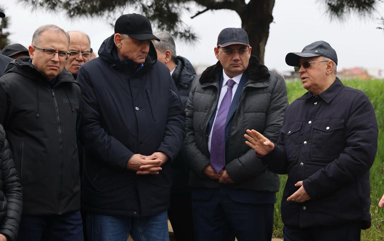 Kəmaləddin Heydərov da sürüşmə zonasına gəldi - FOTOLAR