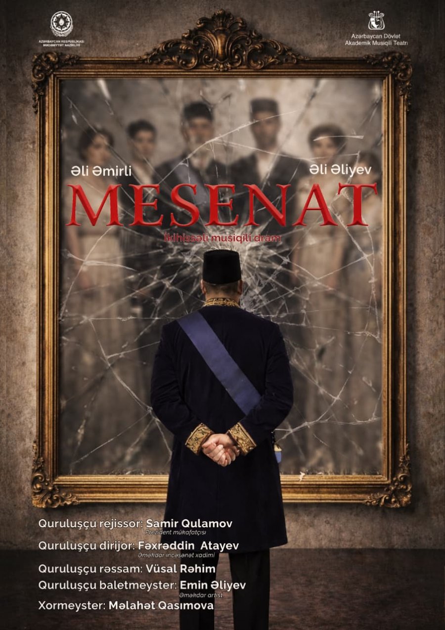 Akademik Musiqili Teatrda “Mesenat” tamaşasının premyerası olub