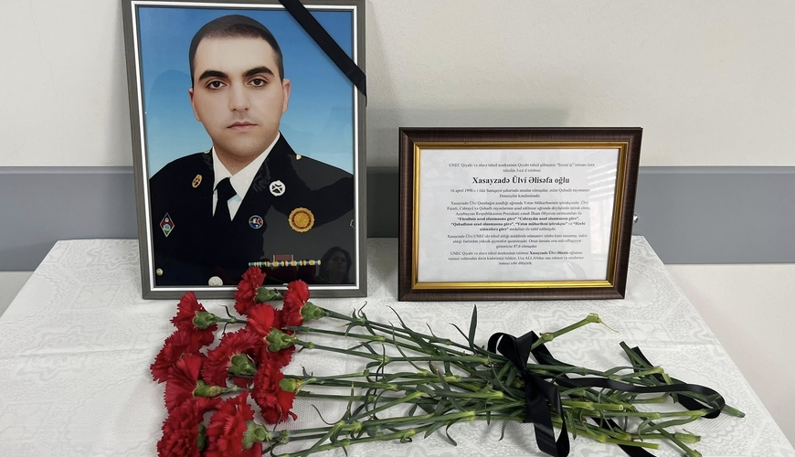Sumqayıtda qəbiristanlıqda meyiti tapılan oğlan 5 medalla təltif edilibmiş - FOTOLAR