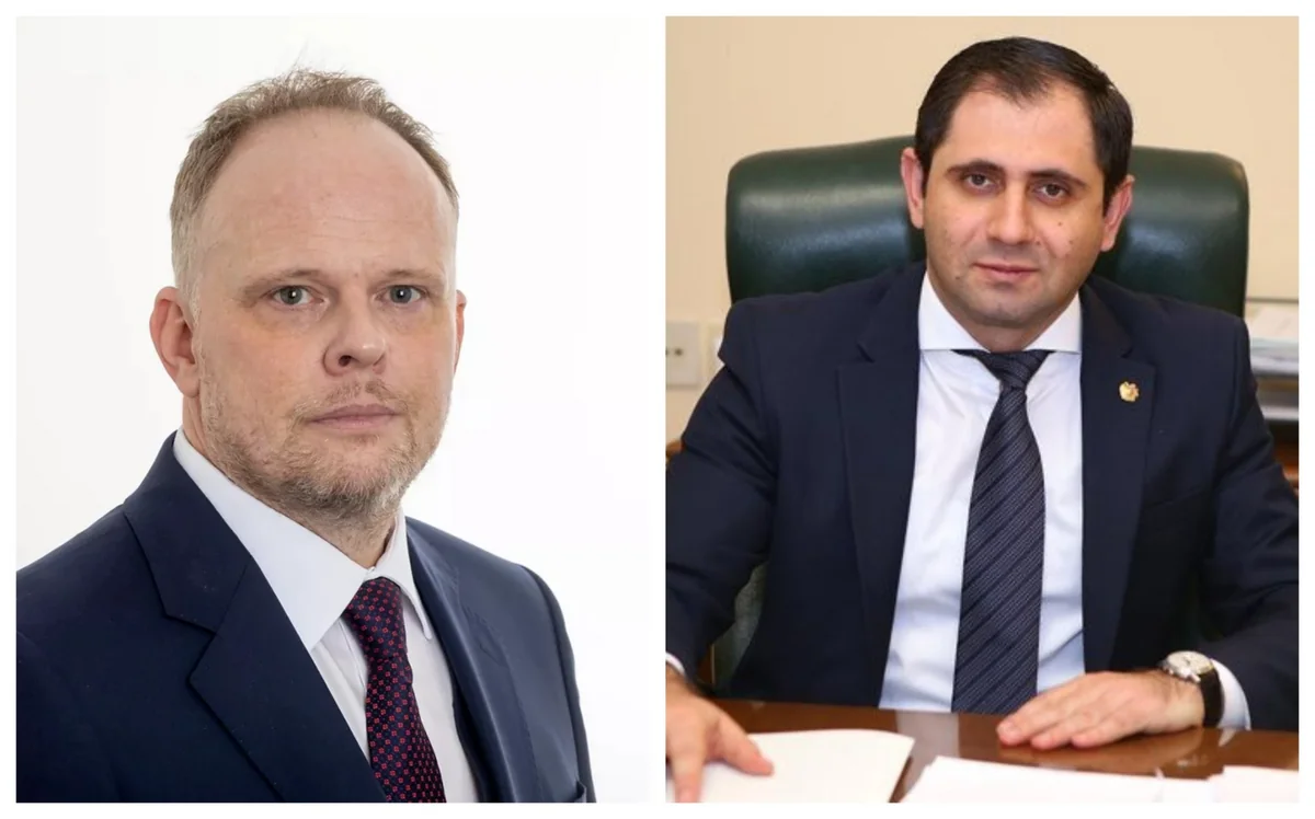 Kevin Hamilton Suren Papikyanla NATO və Ermənistan əməkdaşlığını müzakirə edib
