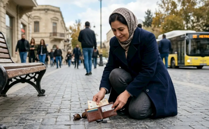 Küçədən tapılan dəyərli əşya kimindir? — "Mükafat verilə bilər"