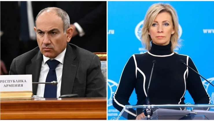 "Dua et ki, səni tualetə salıb başını yarmayıblar" - Paşinyanın sözlərinə Zaxarovadan reaksiya