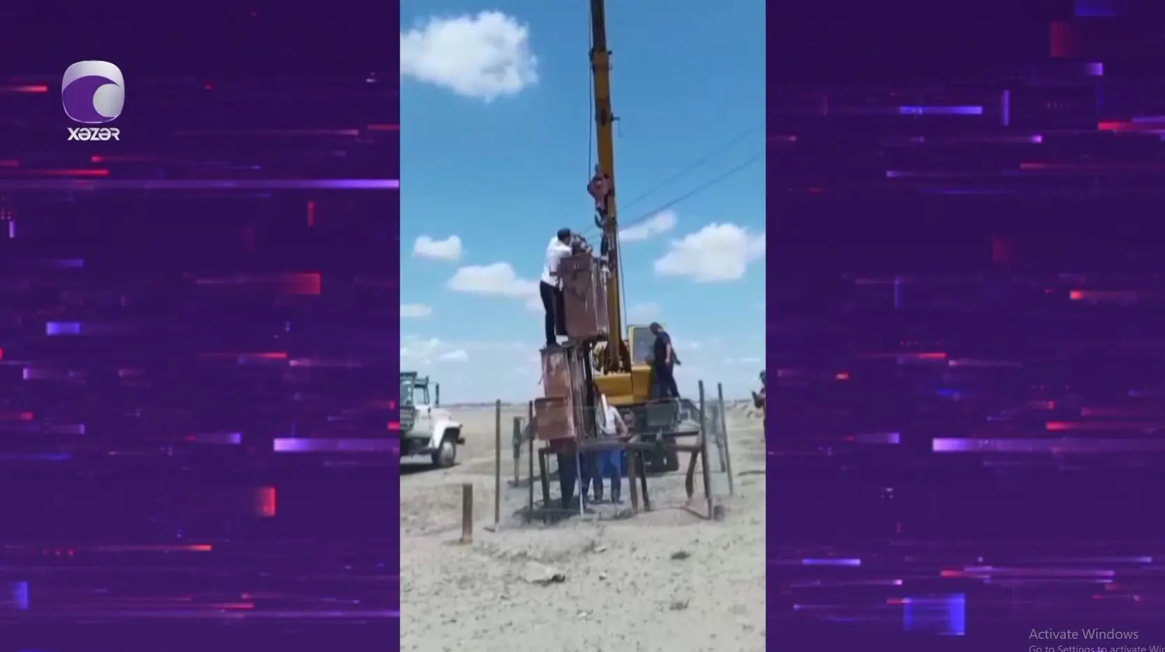 Zərdabda bu kənd günlərdir işıqsız qalıb - VİDEO