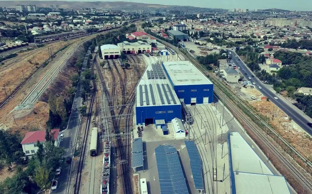 Xaçmaz Dəmiryol Vağzalında əsaslı təmir aparılır