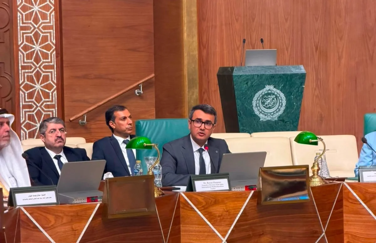 Rəvan Həsənov islamofobiyaya qarşı mübarizə ilə bağlı Misirdə beynəlxalq konfransda çıxış edib