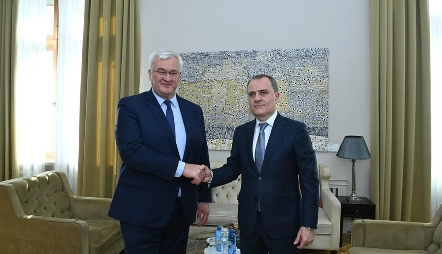 Ceyhun Bayramov və Sibiqa Kiyevdə danışıqlar aparırlar