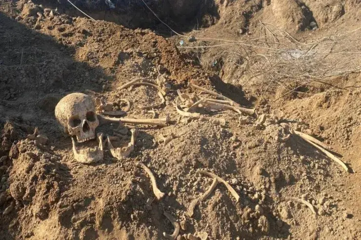Şuşakənddə insan sümüyünə bənzər qalıqlar aşkarlanıb, araşdırma gedir