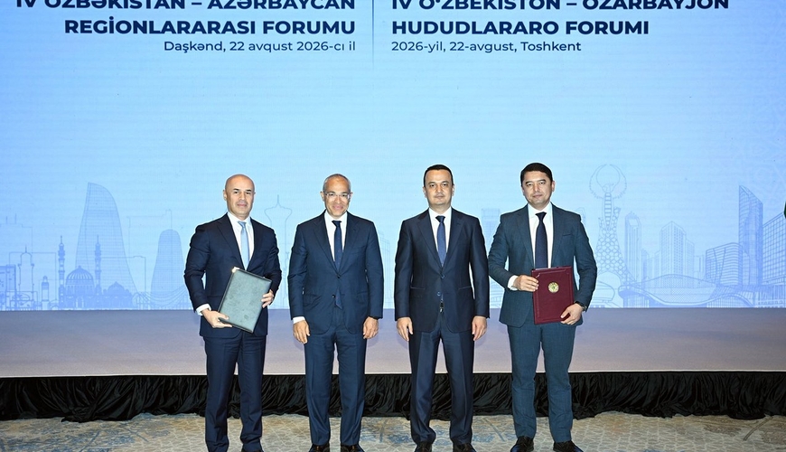 Azərbaycan və Özbəkistan arasında yeni sənədlər imzalandı - FOTOLAR