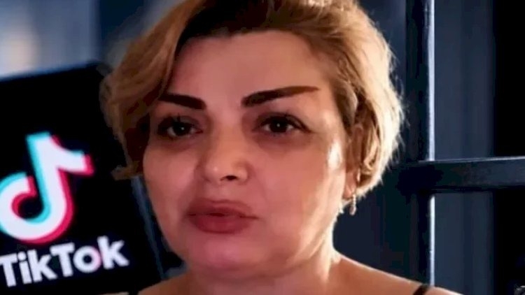 Tiktokda söyüş söyən "Sarışın gözəl" həbs olundu