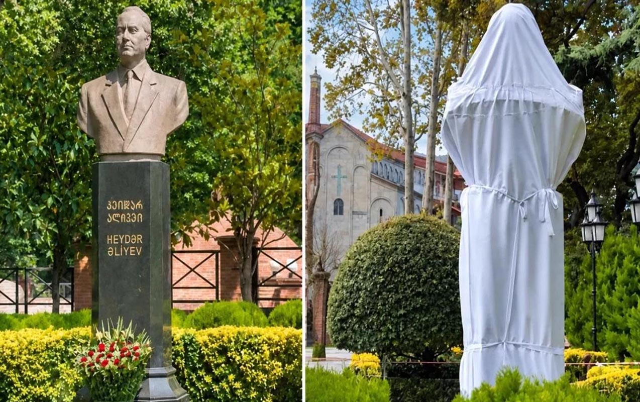 Tbilisidə Heydər Əliyevin büstünün zədələnməsi işi ilə bağlı ilk məhkəmə iclası bu tarixdə keçiriləcək