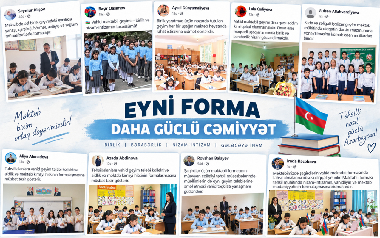 Müəllimlər geyim qaydaları ilə bağlı qərarı dəstəkləyir