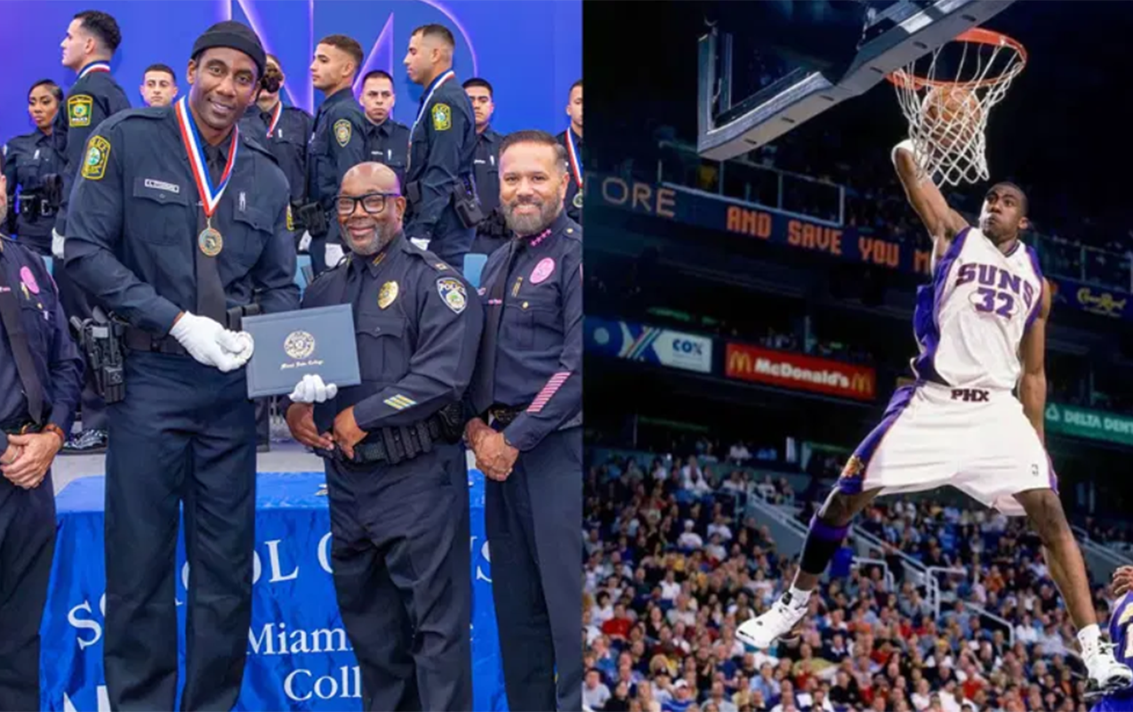 Keçmiş NBA ulduzu polis oldu - Fotolar