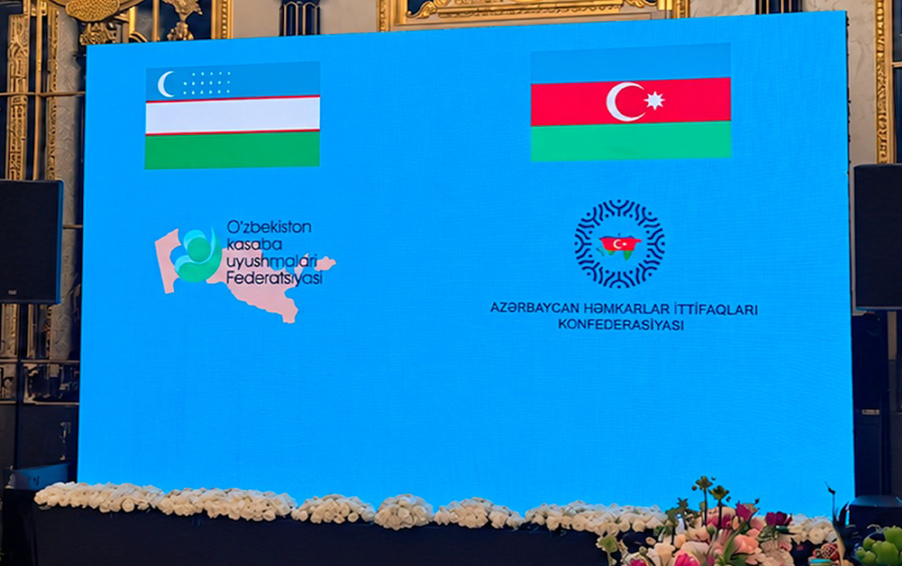Azərbaycan və Özbəkistan həmkarlar ittifaqları arasında Memorandum imzalanıb - Fotolar