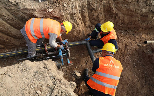 Qarabağda qaz infrastrukturu bərpa edilir