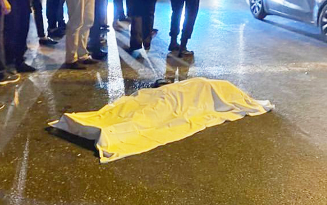 76 yaşlı kişini maşınla vurub öldürdü