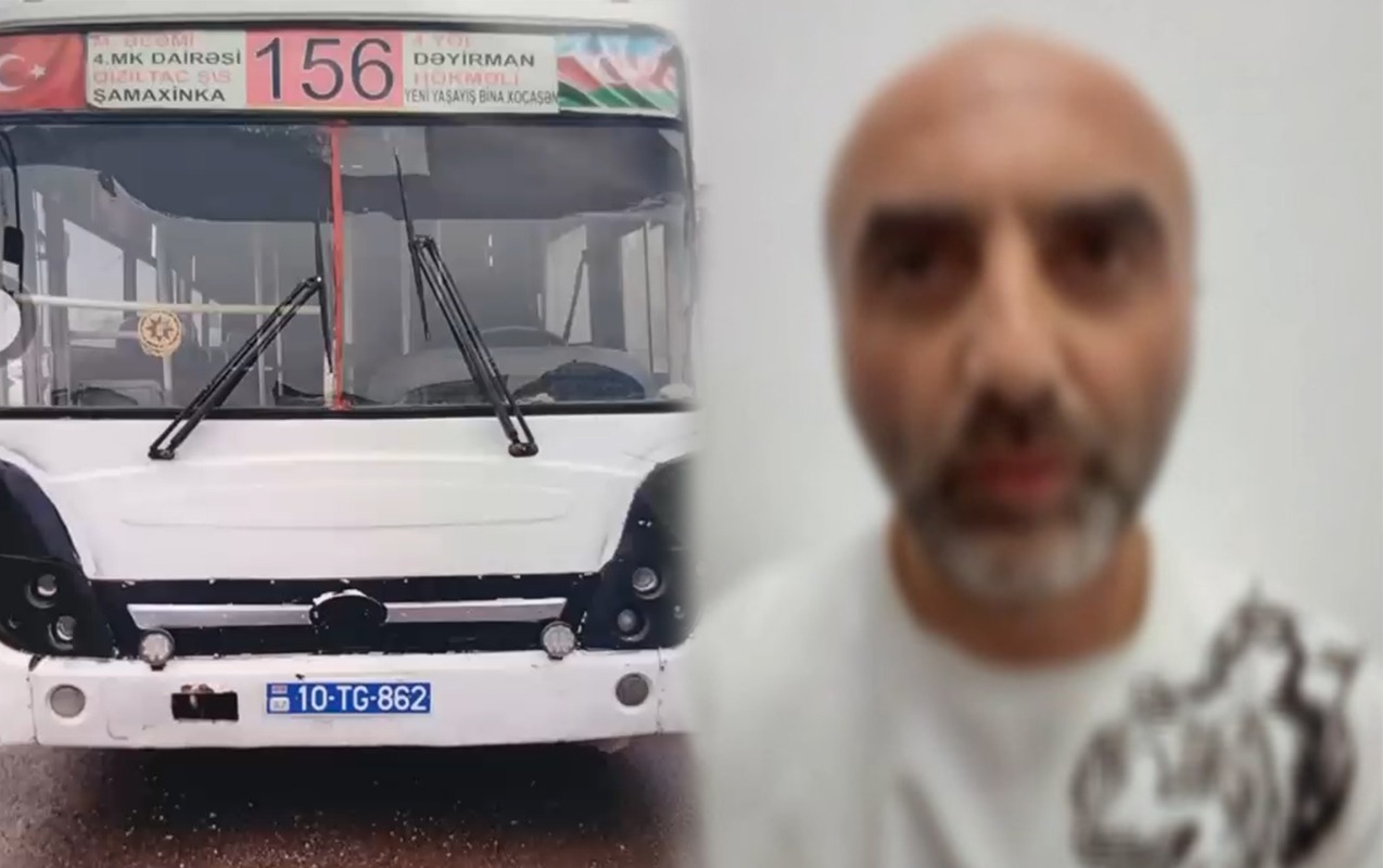 Narkotik qəbul edən marşrut sürücüsü həbs edildi - Foto