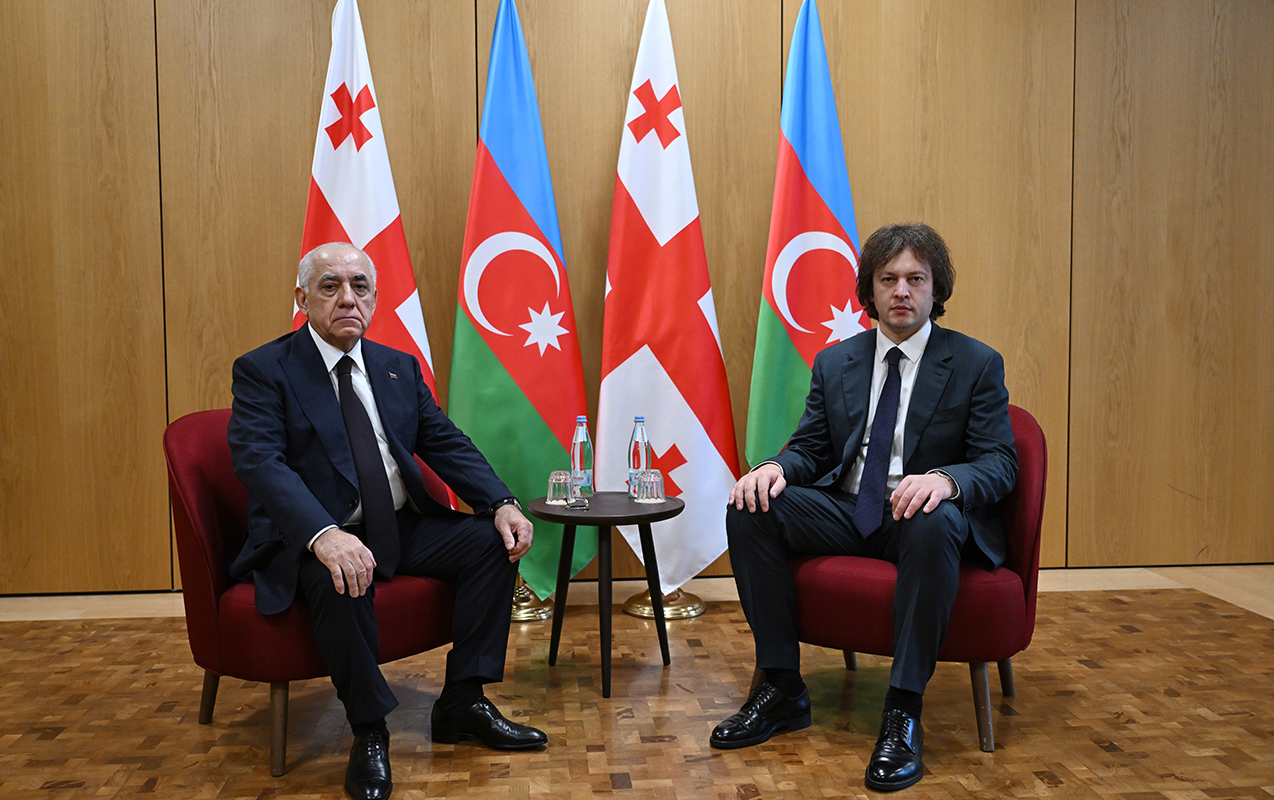 Əsədovla Kobaxidze təkbətək görüşdü - Foto