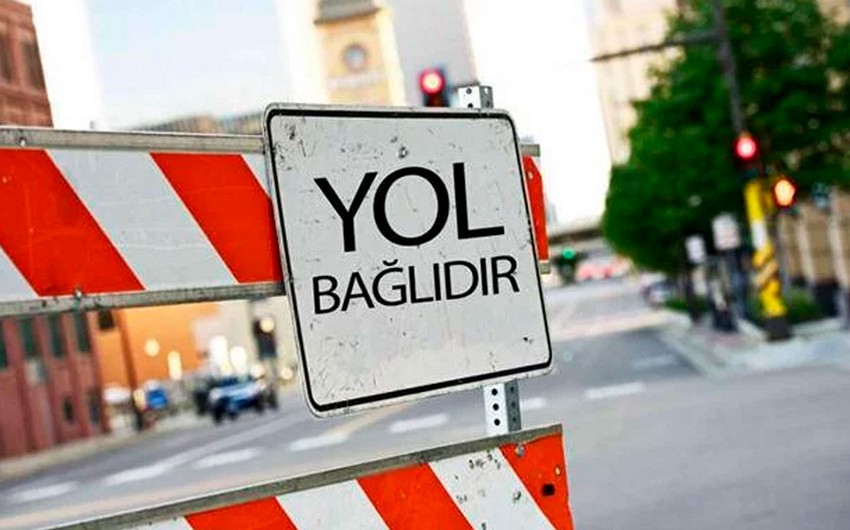 Bakının mərkəzi küçələrindən birində hərəkət məhdudlaşdırılacaq
