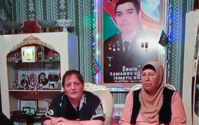 Şəhid anası yeni video yaydı
