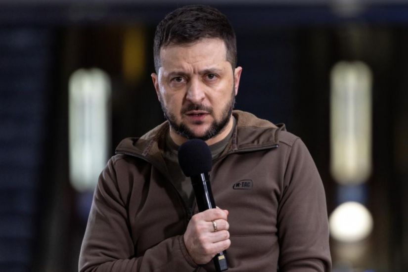 Zelenski: Ukraynanın Krımı hərbi yolla azad etməyə kifayət qədər silahı yoxdur