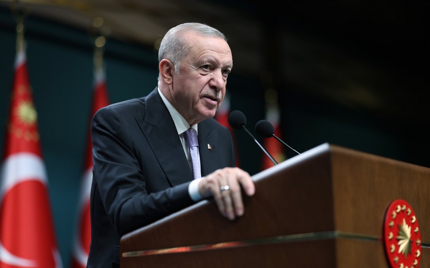 Ərdoğan: Türkiyə terrorla mübarizəyə iki trilyon dollar xərcləyib