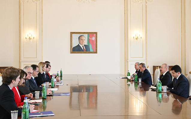 Prezident Kaya Kallası qəbul etdi