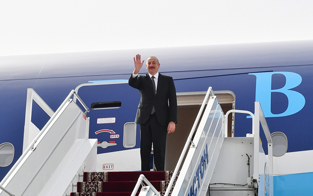 Prezident Çinə getdi