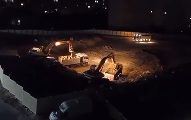 Suraxanıda gecələr gedən tikinti ilə bağlı - Rəsmi açıqlama+Video