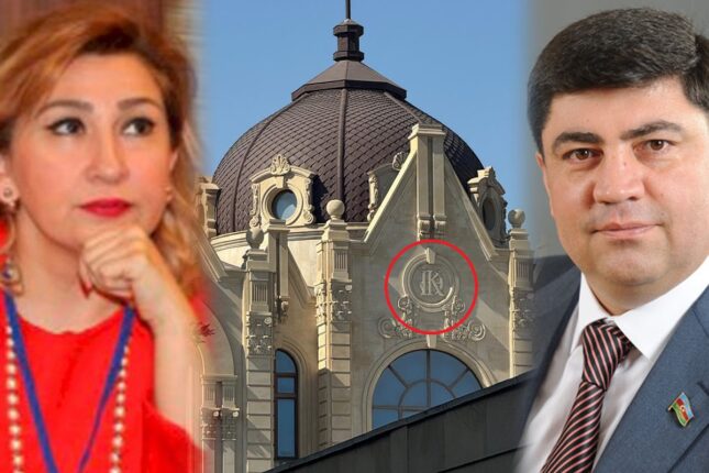 O da atası kimi adını villasına həkk etdirib – Foto