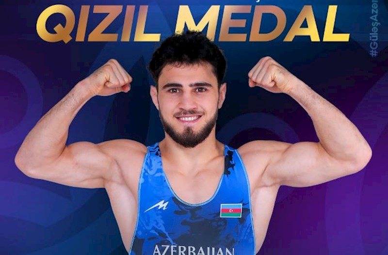 Güləşçimiz dünya çempionu oldu