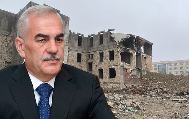 Vasif Talıbovun yarımçıq işləri - Məktəb, zavod... - FOTOlar