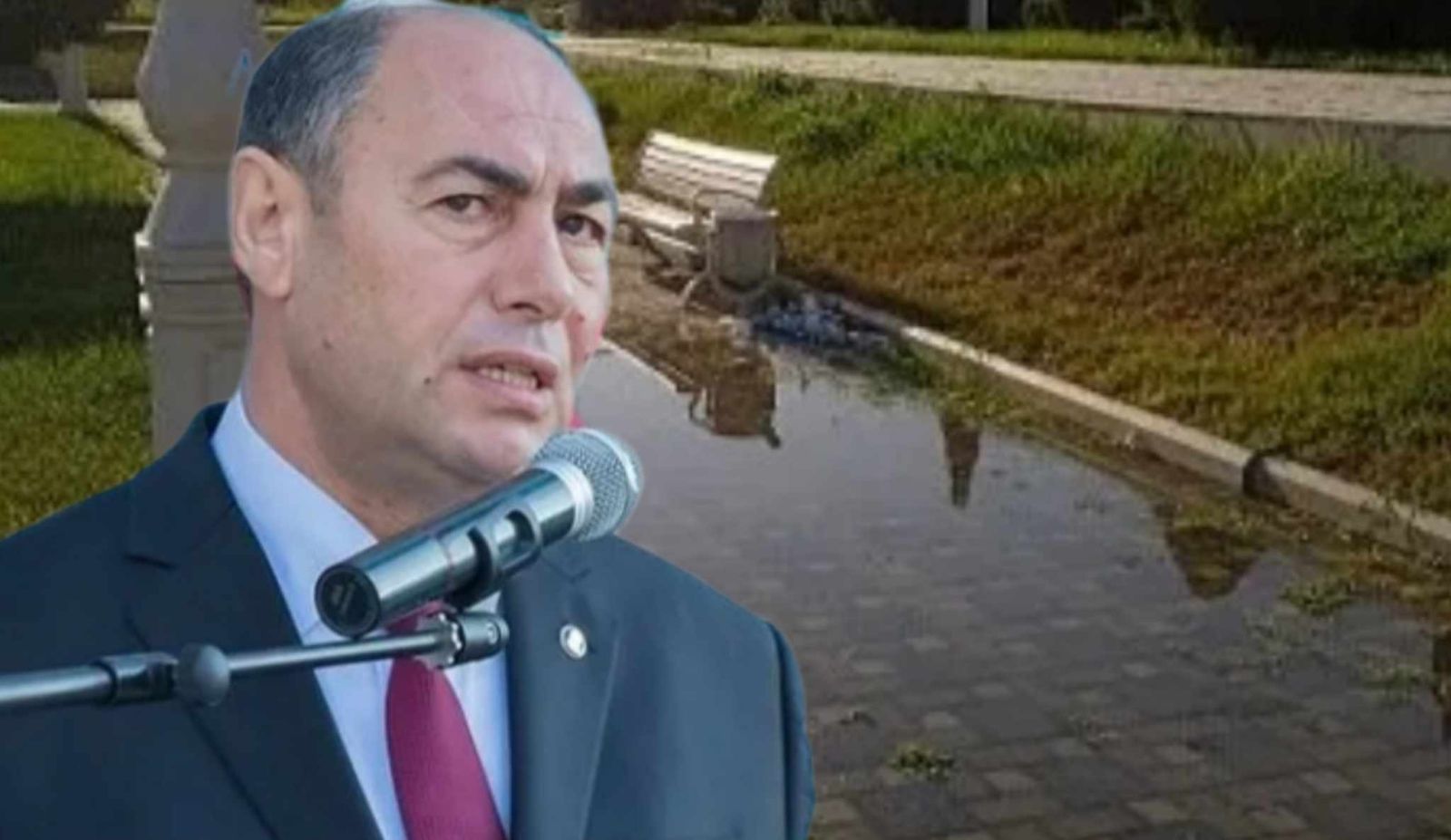 Bərdədə Heydər Parkı baxımsız halda - FOTOLAR