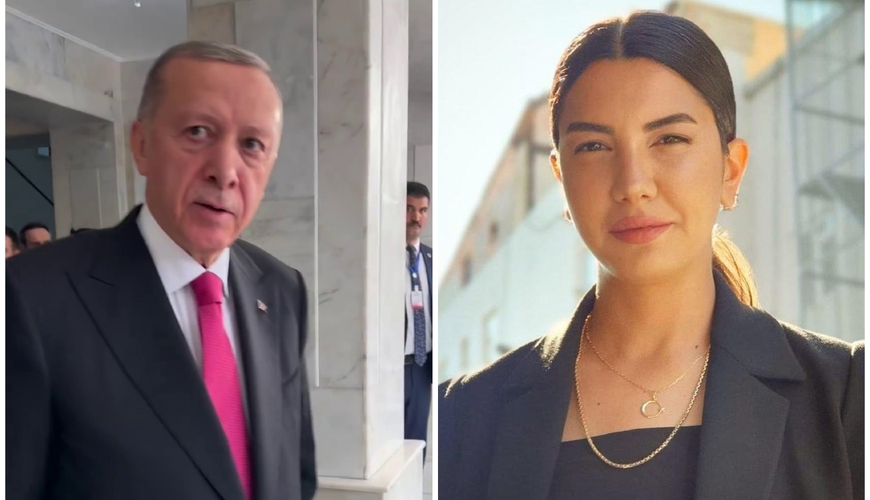 Fulya Öztürk ilə prezidentlər arasında səmimi dialoq - VİDEO