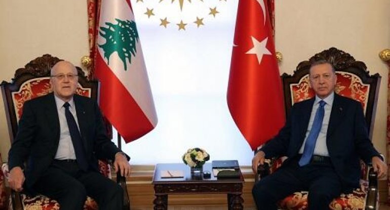 Livan baş naziri Türkiyədə: Ərdoğanla görüşdü