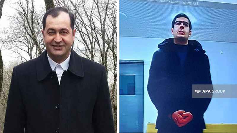 İcra başçısının qardaşı oğlunun məhkəmədən görüntüləri (FOTOLAR)