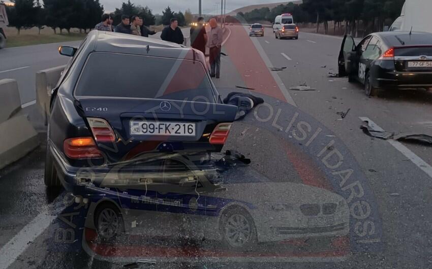 Bakıda ağır qəza: İki nəfər öldü - FOTO