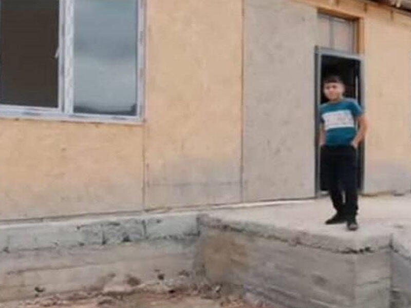 Araik Qarabağda 100 ev tikir: görənlər şoka düşdü - FOTO