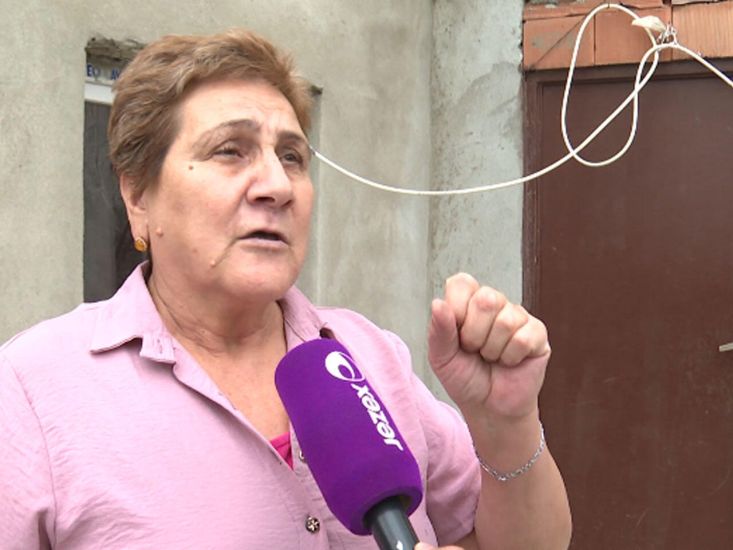 Bakıda evə silahlı basqın edilib - VİDEO