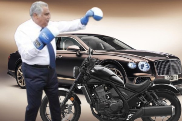 Yarımmilyonluq "Bentley"i olan icra başçısının motosikleti də varmış - ŞOK İDDİA