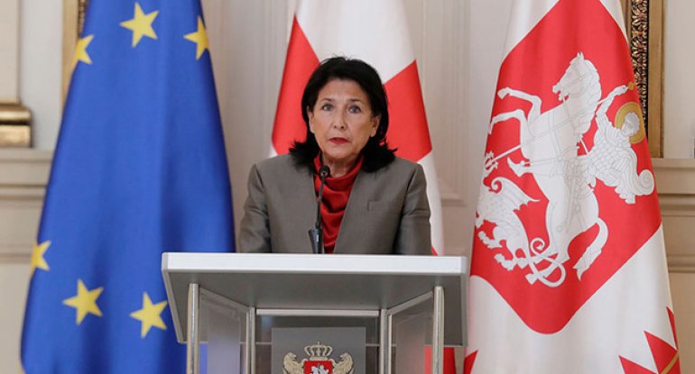 Gürcüstan Prezidenti xalqa müraciət edəcək