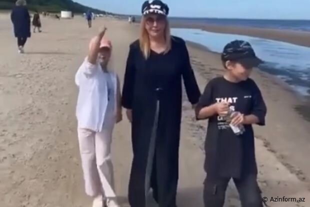 Puqaçova və əkizlərindən Qalkin üçün sürpriz – VİDEO