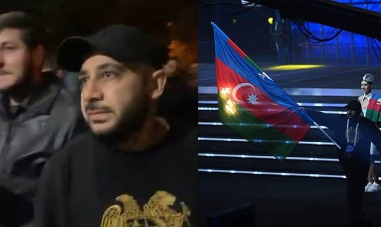 Erməni baş məşqçidən bayraq skandalına təpki: “Elə ağıllı idinsə...”