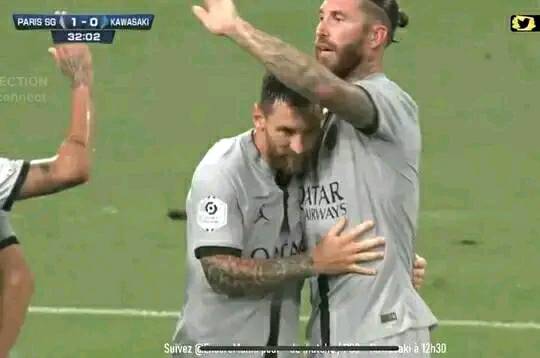 Messi qol vurdu, ilk təbrik edən Ramos oldu - VİDEO
