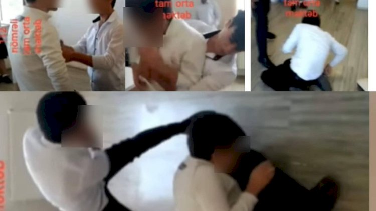 Şagirdin döyüldüyü məktəblə bağlı rəsmi açıqlama: Direktor...