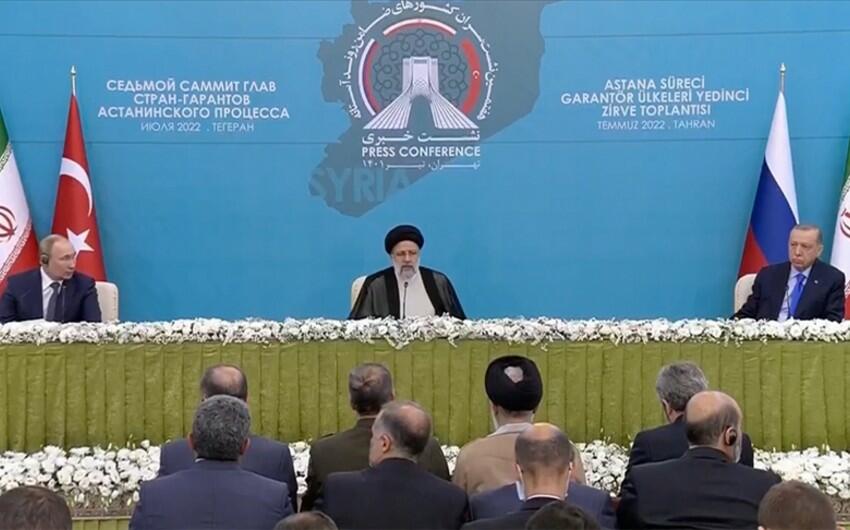 Rəisi: "Astana formatının tərəfləri ABŞ-ın Suriyanı tərk etməsinə razı oldular"