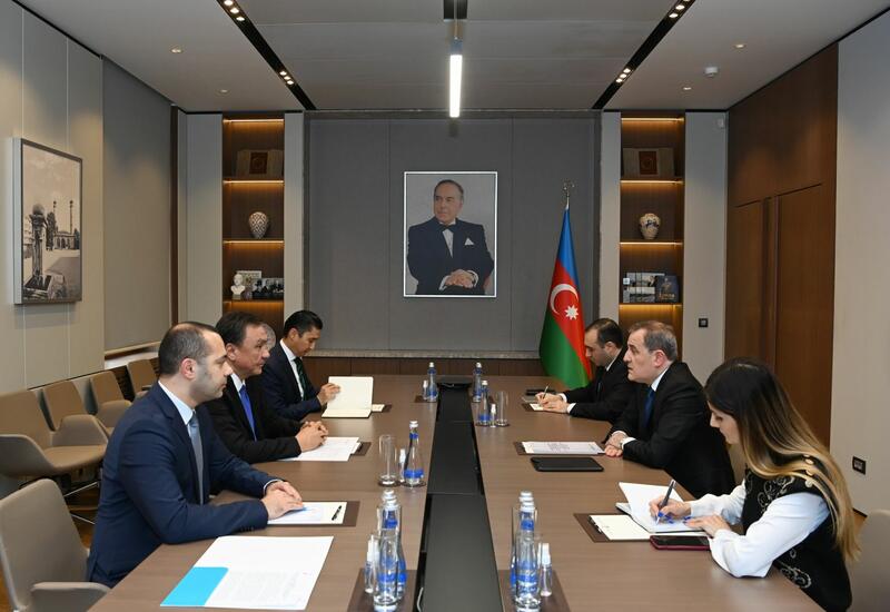 Ceyhun Bayramov Türk Dövlətləri Təşkilatının Baş katibi ilə görüşüb - FOTO