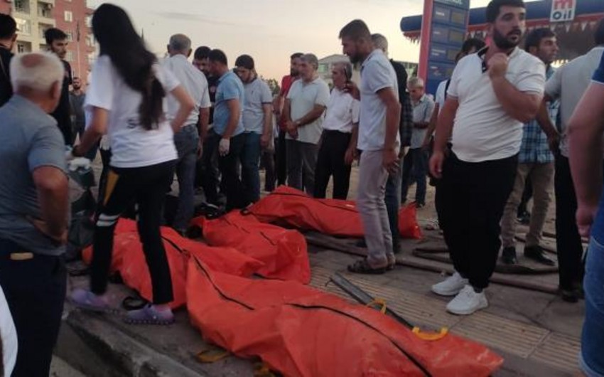 Mardində yol qəzasında ölənlərin sayı 16 nəfərə çatıb