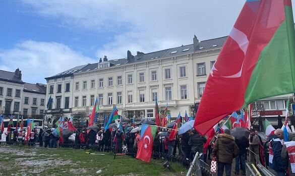Brüssel aksiyası: Bu, Milli Hərəkat üçün ilk idi